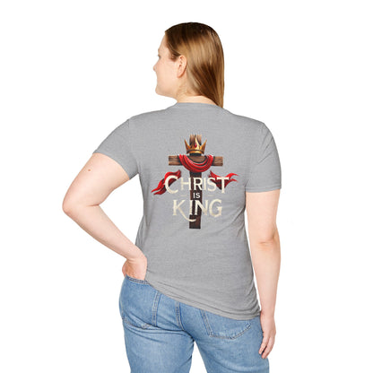 Faith-Inspired Unisex T-Shirt - Christ is King Themed