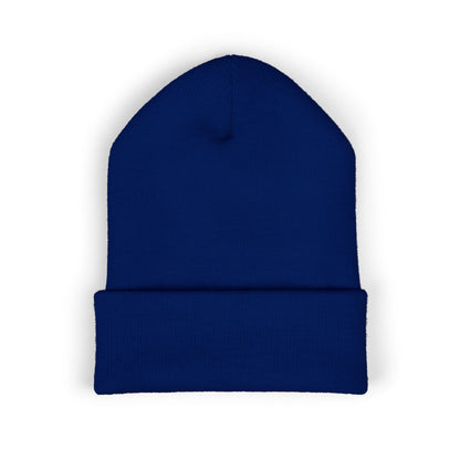 Embroidered Savage Drumming Cuffed Beanie