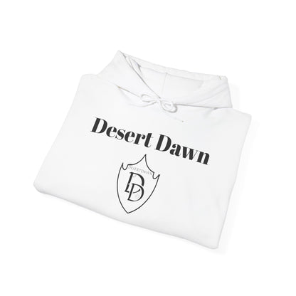 Desert Dawn Shield Design Hooded Sweatshirt