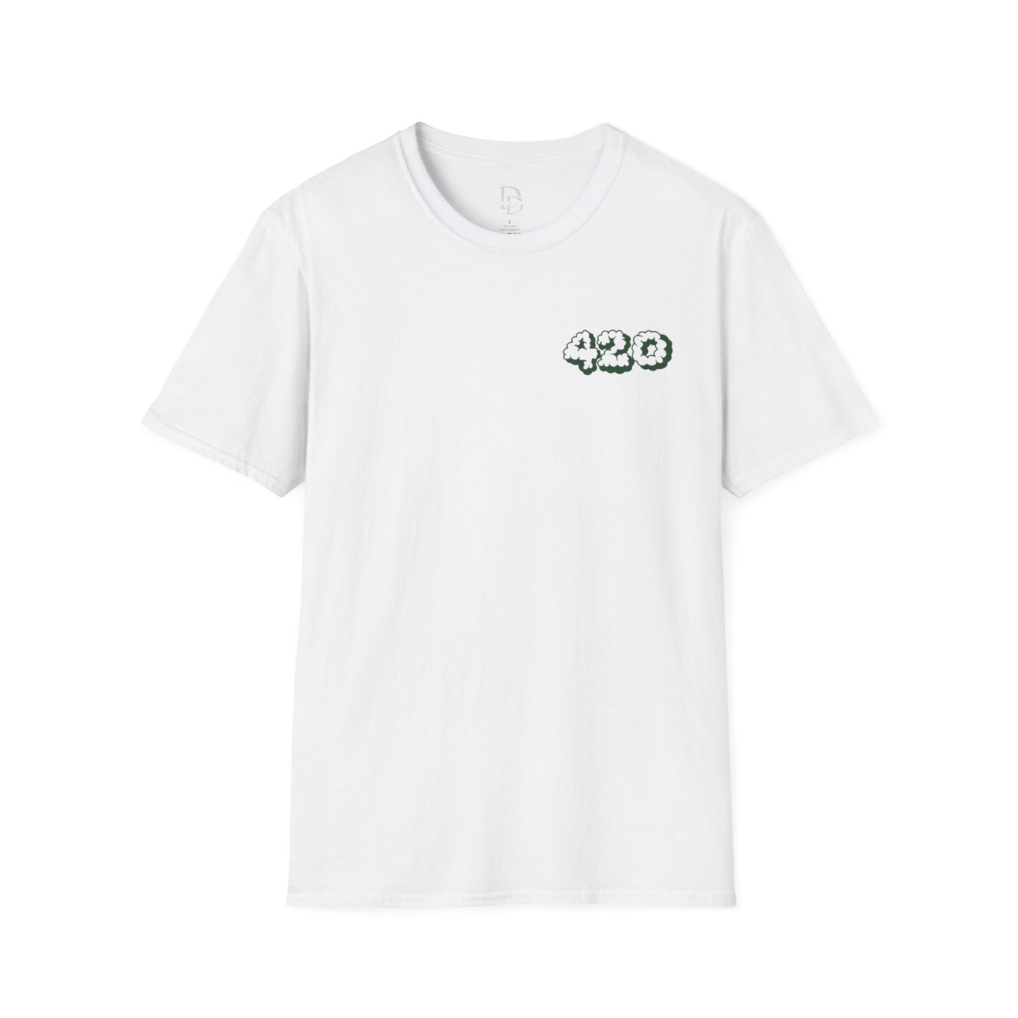 420 Graphic Unisex T-Shirt - Blunt Smoking Graphic