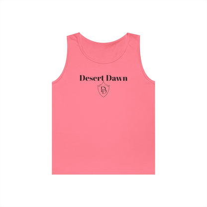 Desert Dawn Shield Design Tank Top