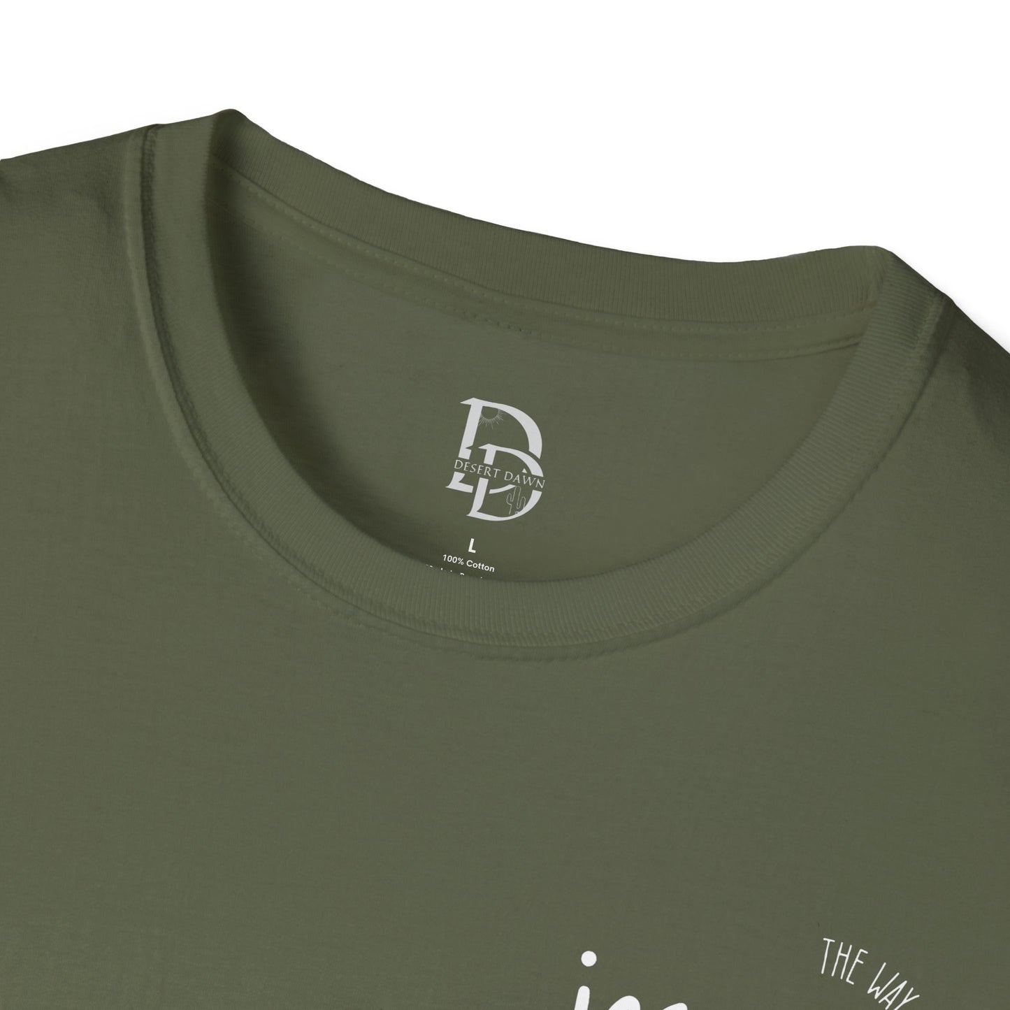 Inspirational Graphic Tee Jesus Design