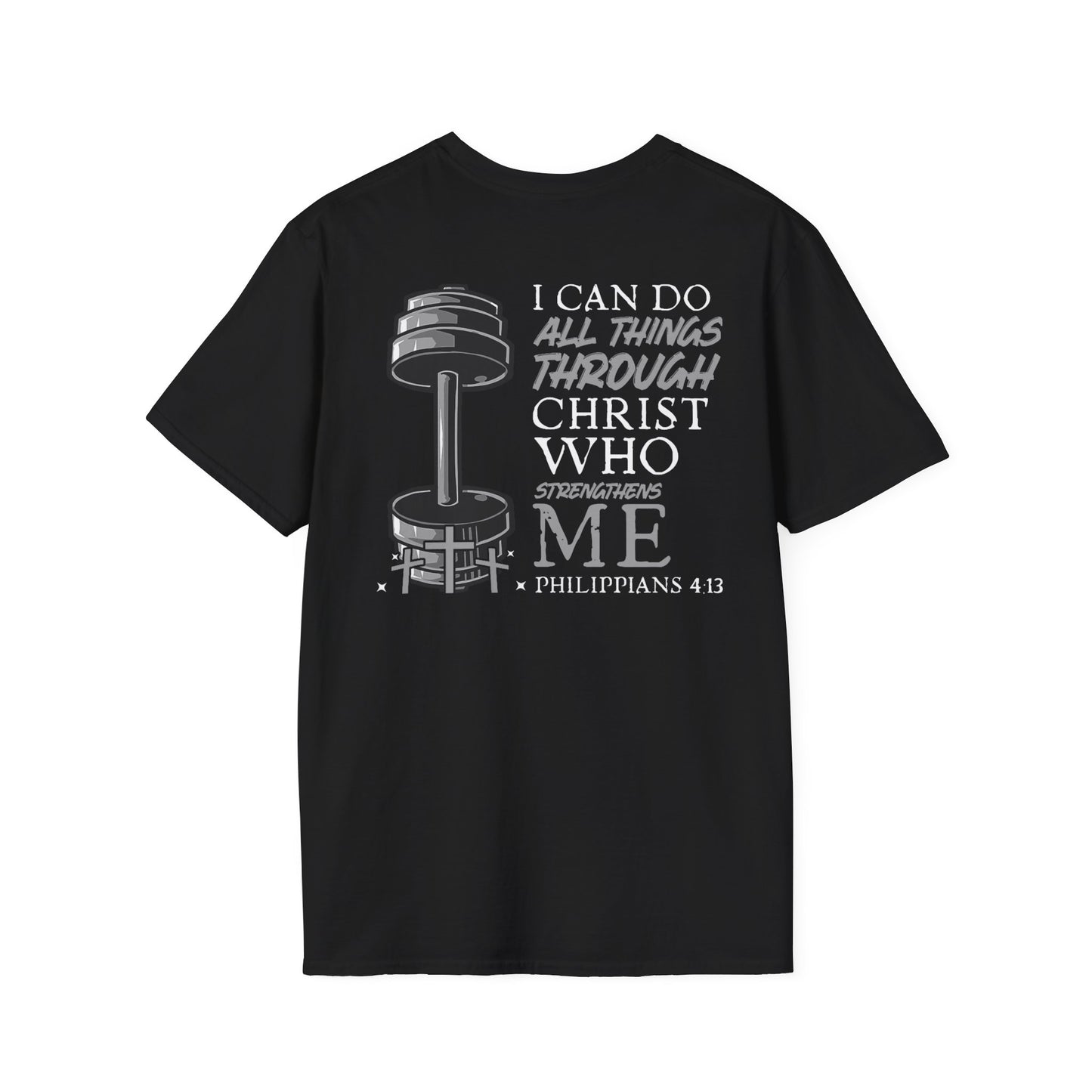 Christian Fitness Tee Philippians 4:13