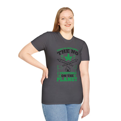 Funny Outlawed Weed Unisex T-Shirt