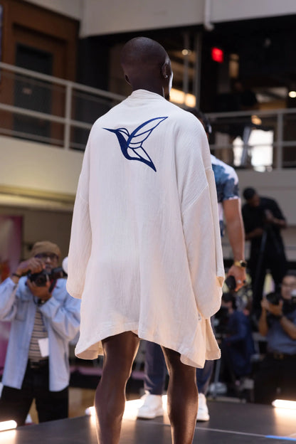 Men's Robe Set White