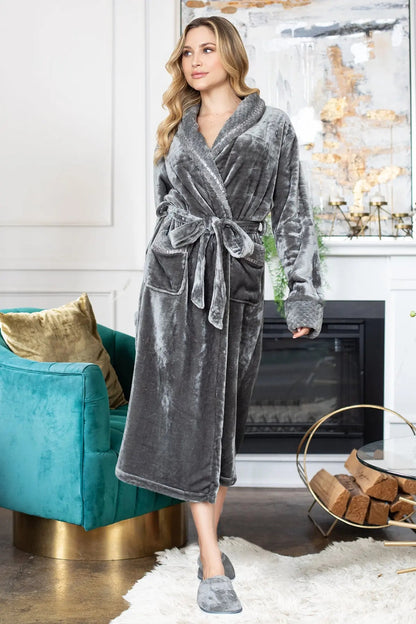 Women's Ultra Soft Plush Bathrobe